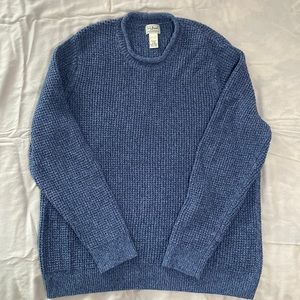 L.L. Bean Men’s Rollneck Crew Sweater - XXL Organic Cotton